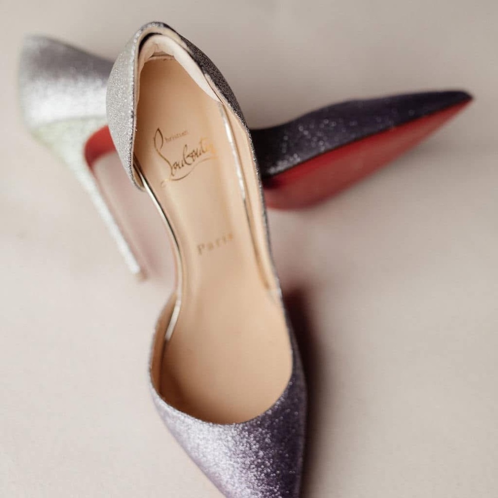 Christian Louboutin Silver Women's Shoes